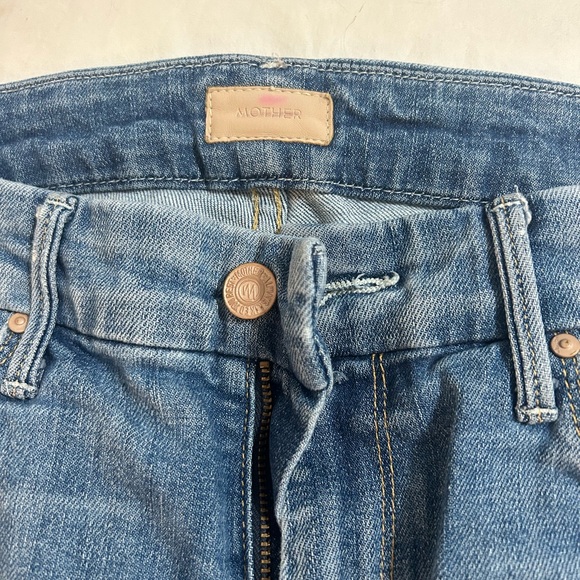 Mother HW looker ankle gray - jumping off swings - Picture 7 of 7